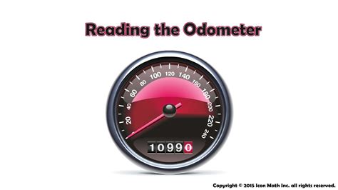 99 Posts. . Odometer reading no tenths